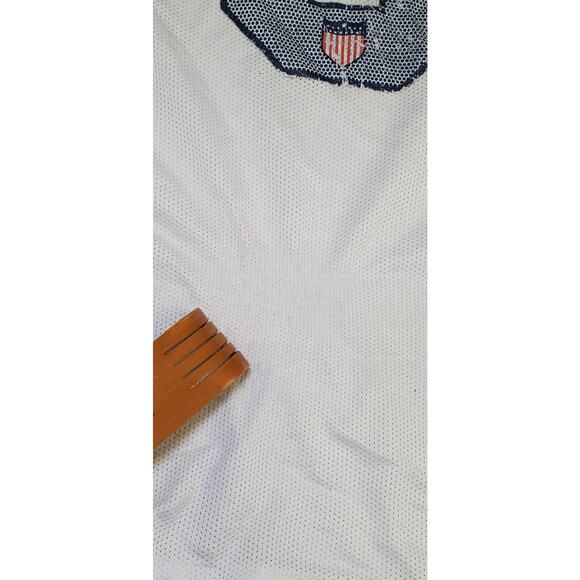 Nike USA Soccer 2013 Sz M Centennial Jersey USMNT United States White #8 C30 - Picture 9 of 10